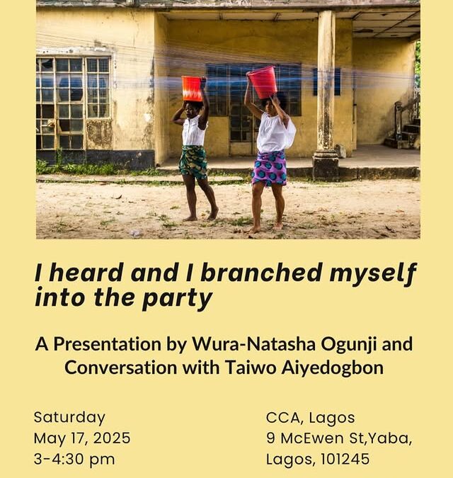Ogunji to Discuss Evolution of Her Performance Art